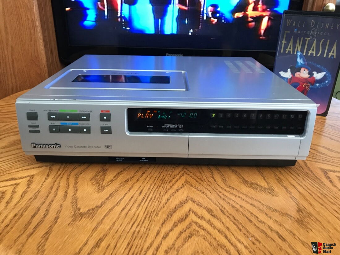 Rare 1983 Panasonic PV-1220-K Top Load VCR VHS Player Japan Made Works A1  Photo #2449850 - US Audio Mart