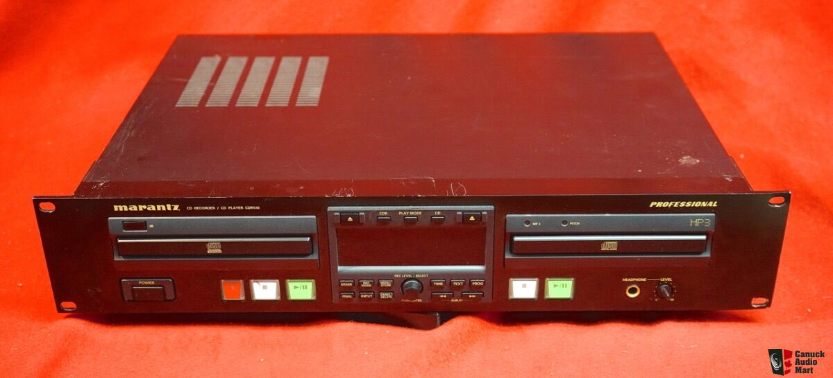 Marantz Professional CD player recorder. CDR 510 Photo 2449889 US