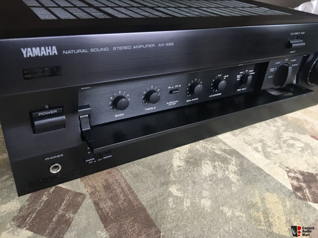 Yamaha Stereo Integrated Amplifier Model AX Photo UK Audio Mart