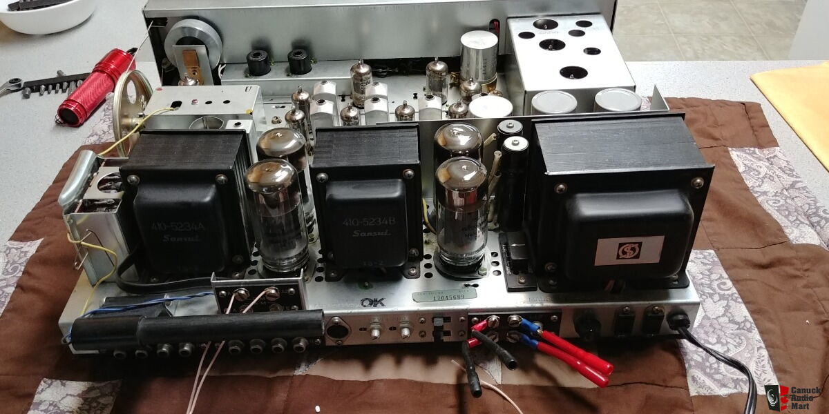 1967 Sansui 1000a tube integrated amplifier Photo 2457258 UK Audio