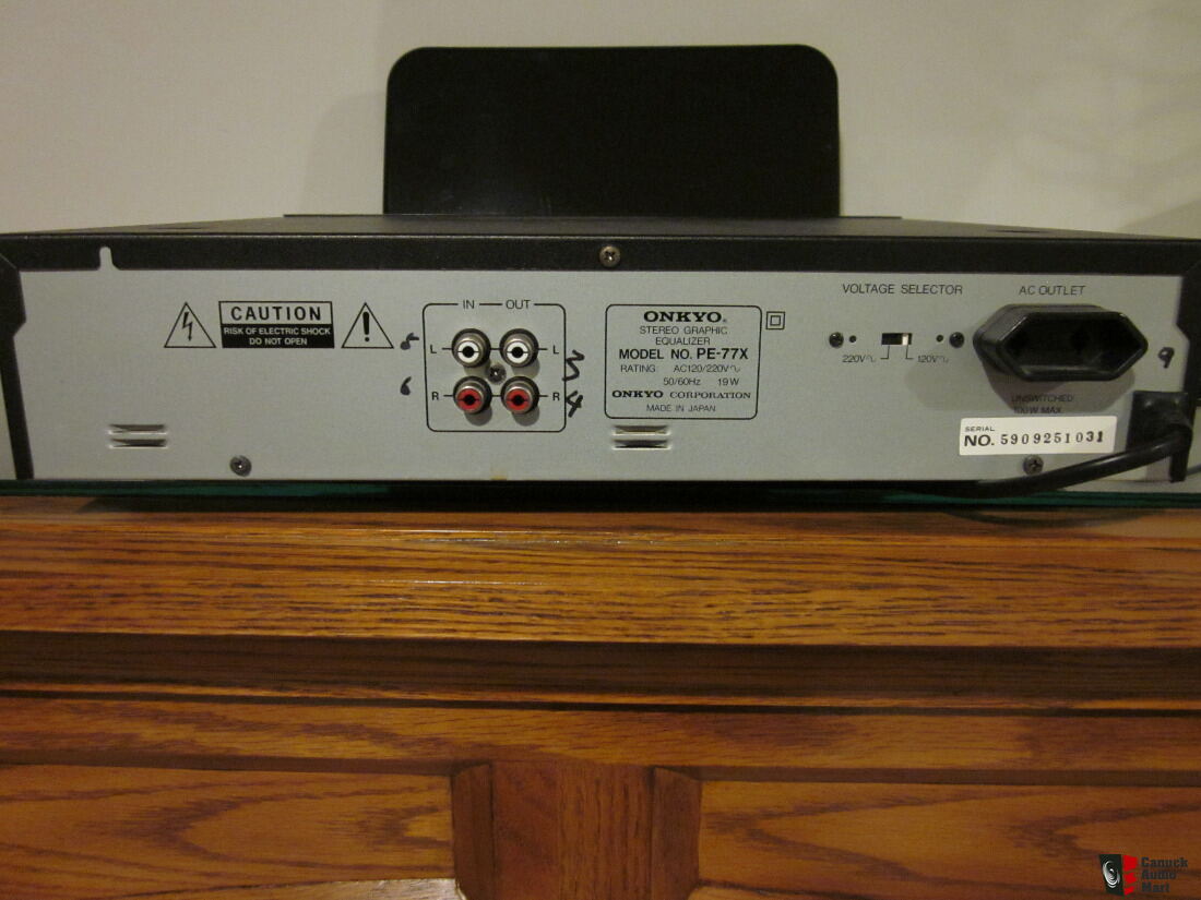 Onkyo Graphic Equalizer PE-77x Photo #2464565 - US Audio Mart