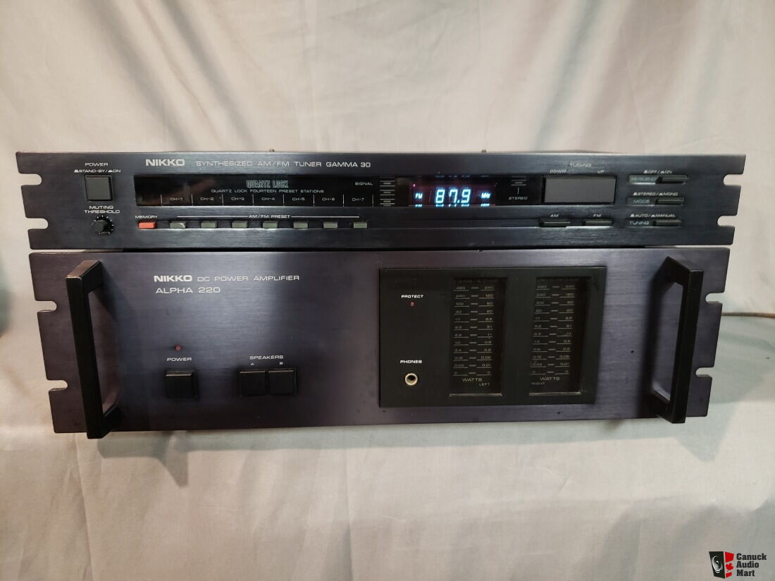 Nikko Alpha 220 and Gamma 30 tuner Photo 2465757 UK
