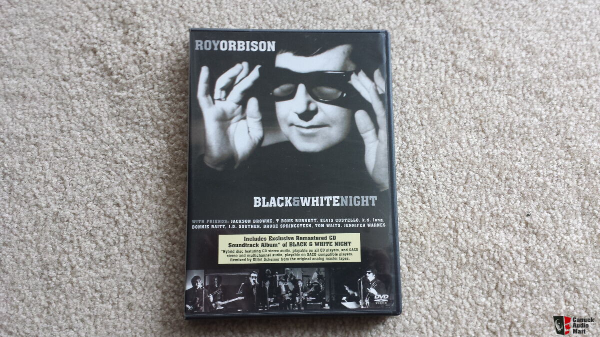 Roy Orbison Black White Night SACD DVD CD For Sale UK Audio Mart   2472400 5c498b51 Roy Orbison Black Amp White Night Sacd Dvd Cd 