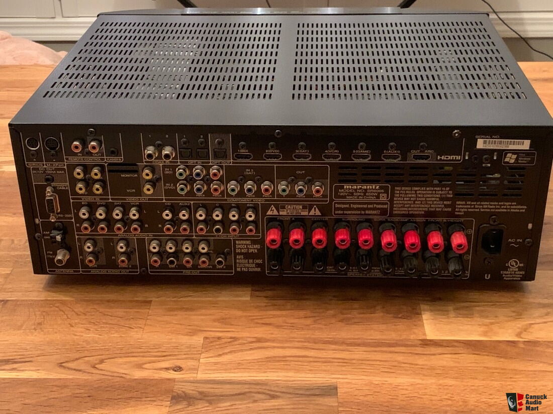 Marantz SR6005 AVR 7 x 110W Marantz sound with HDMI