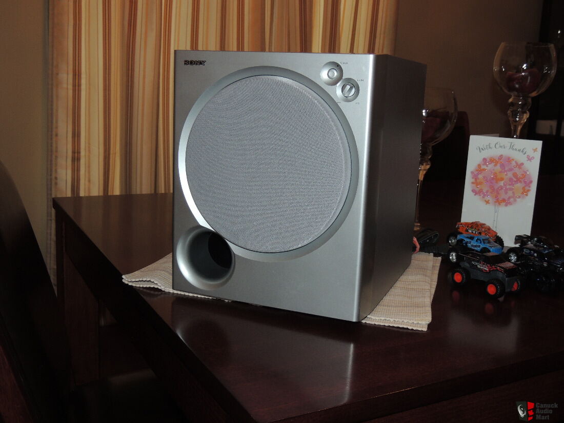 sony 100 watt high power subwoofer