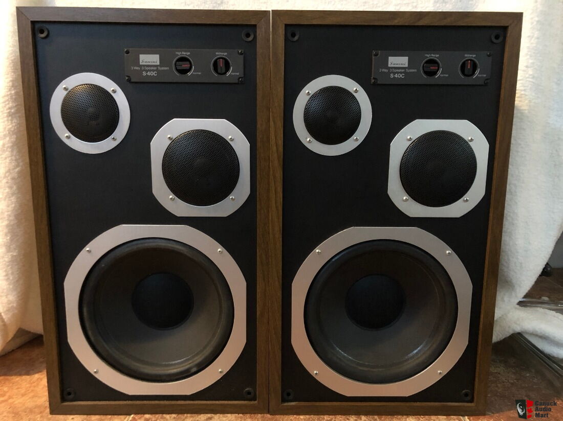 sansui s40c speakers