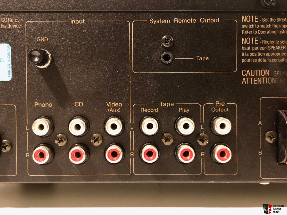 Amplificateur Nackamichi RE-3 révisé