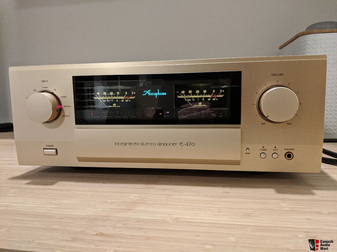 Accuphase E 470 New Reduced Price Dealer Ad Canuck Audio Mart