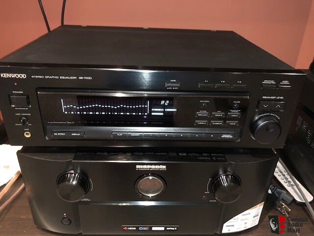 Égaliseur Graphique Stéréo Kenwood GE-7030 - Vintage Japonais - Années 90