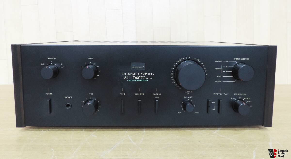 Sansui AU-D607 G extra Integrated Amplifier Photo #2504740 - US 