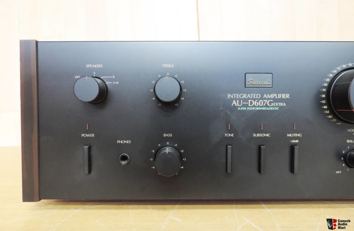 Sansui AU-D607 G extra Integrated Amplifier Photo #2504748 - US Audio Mart