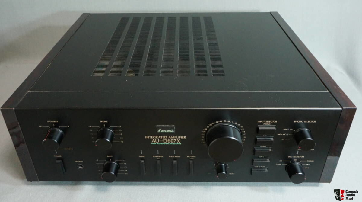 Sansui AU-D607x Integrated Amplifier Photo #2510897 - Canuck Audio