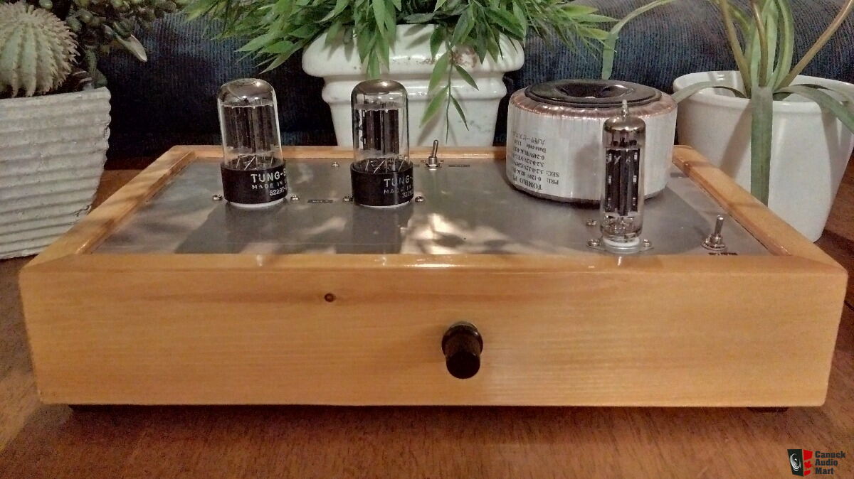 6SN7 Line Stage Tube Preamp 2 Input