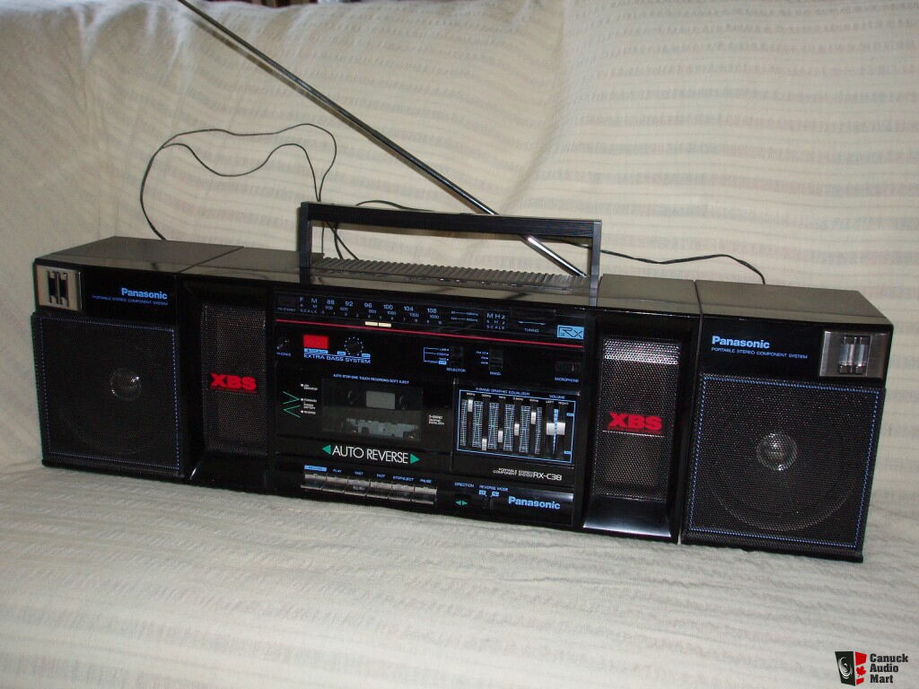 PANASONIC RX-C38 CASSETTE BOOMBOX For Sale - Canuck Audio Mart