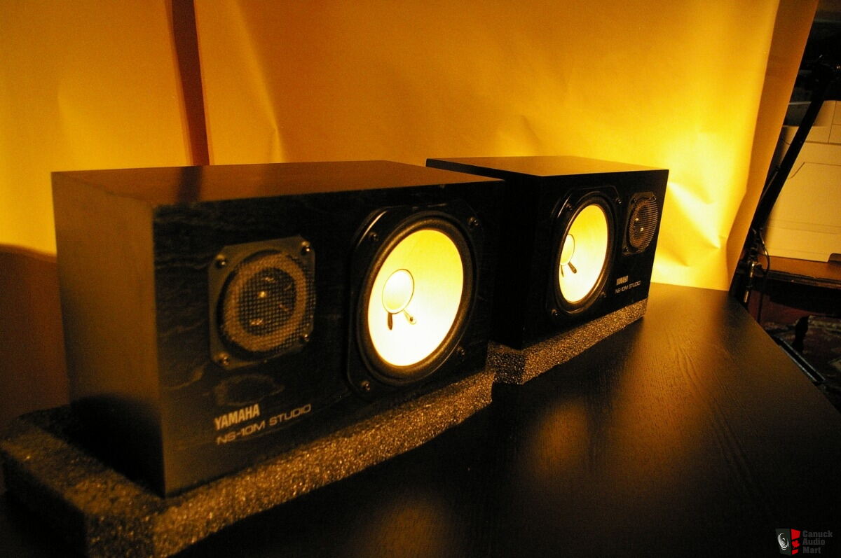 Pair of Yamaha NS-10M Studio Monitors For Sale - Canuck Audio Mart