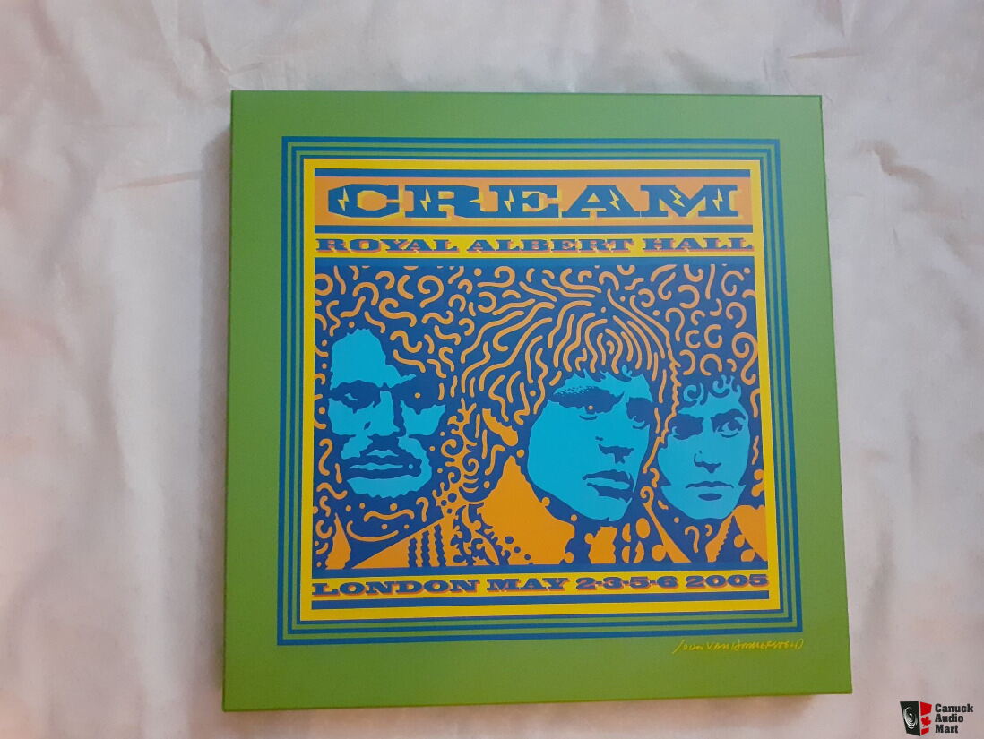 CREAM Live At The Royal Albert Hall Vinyl Hardbox ! New Photo #2531812