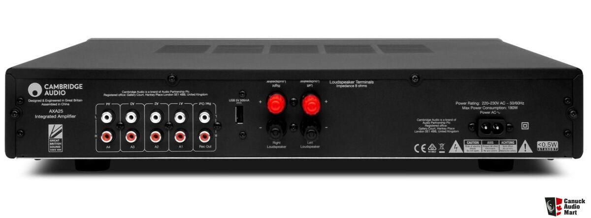 Cambridge Audio AXA25 integrated Amplifier - NEW - FREE Shipping