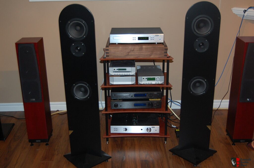 stereo and speakers