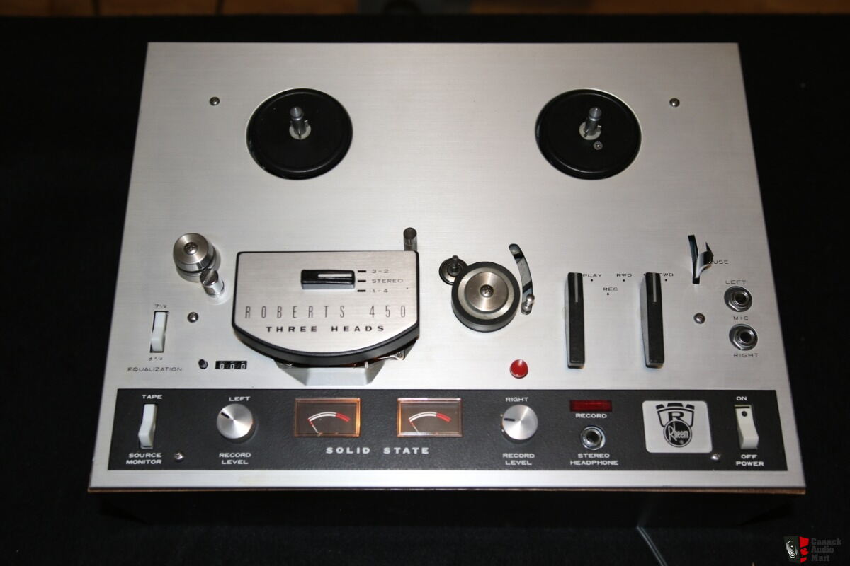 Roberts 450 reel to reel tape recorder For Sale - Canuck Audio Mart