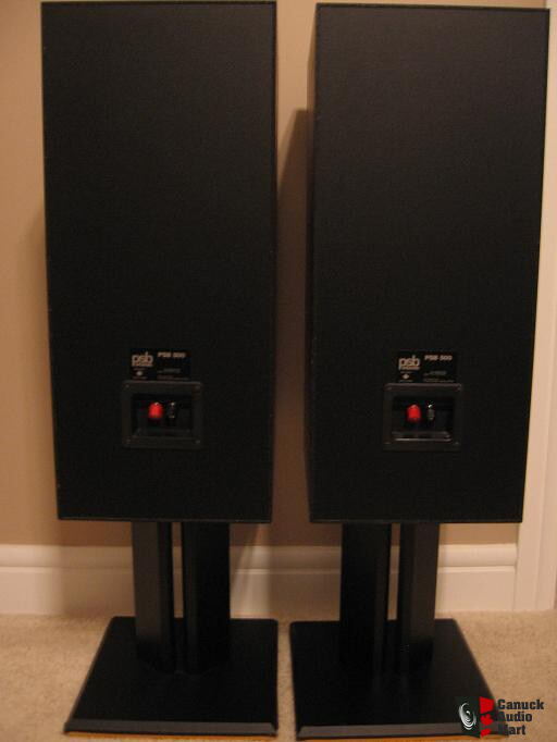 PSB 500 speakers w/stands Photo #253942 