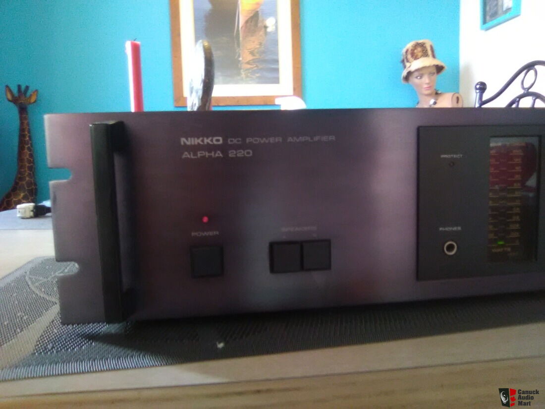 Nikko Alpha 220 Photo 2541178 Canuck Audio Mart