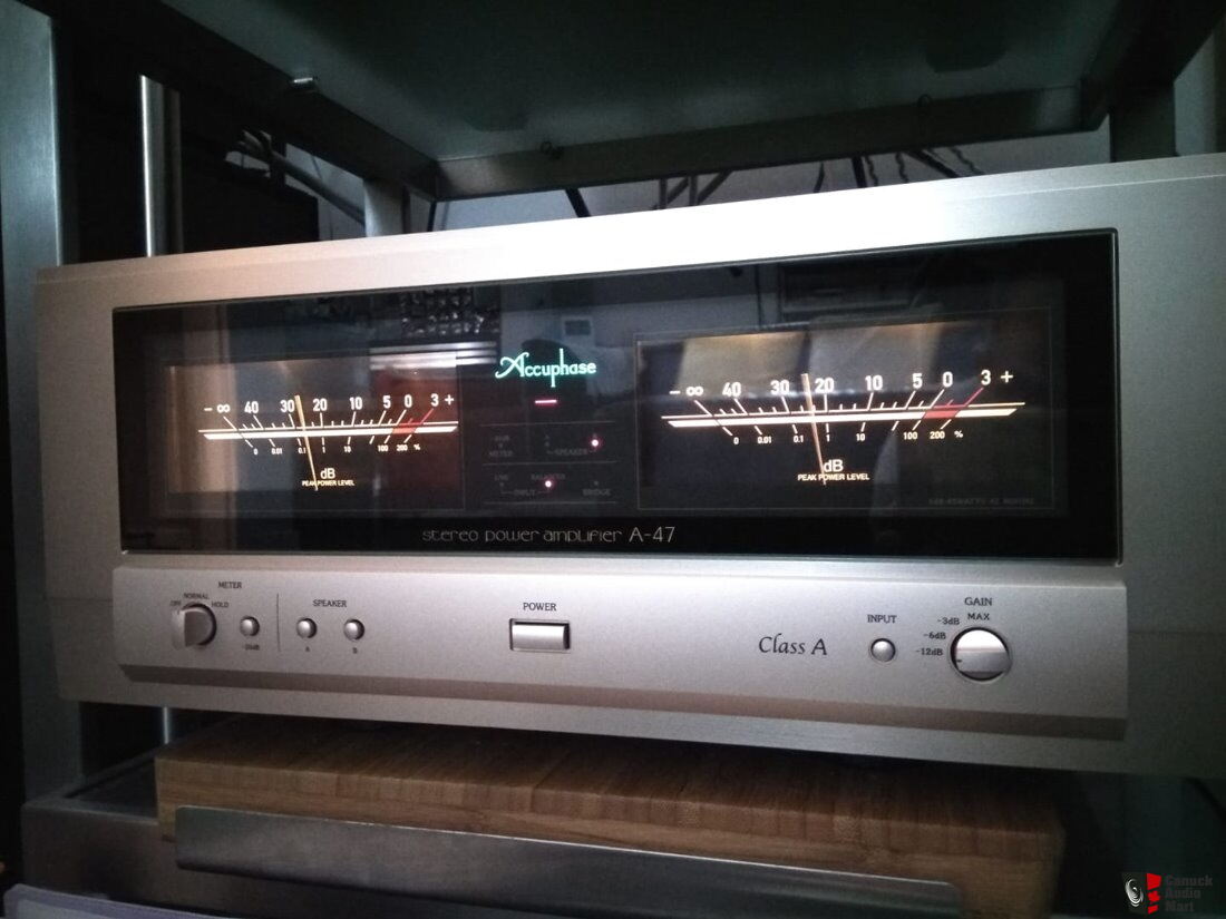Accuphase A47 Power Amp （ DEAL PENDING ） For Sale - Canuck Audio