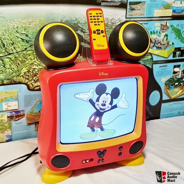 Disney Dt1300 C 13 Crt Mickey Mouse Television Tv Remote Near Mint For Sale Canuck Audio Mart