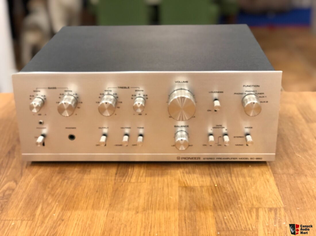 Pioneer SC-850 Preamplifier very nice and perfect working full