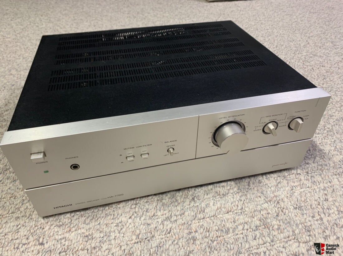 Hitachi HA-7700 Mosfet stereo amplifier Photo #2547116 - Canuck Audio Mart