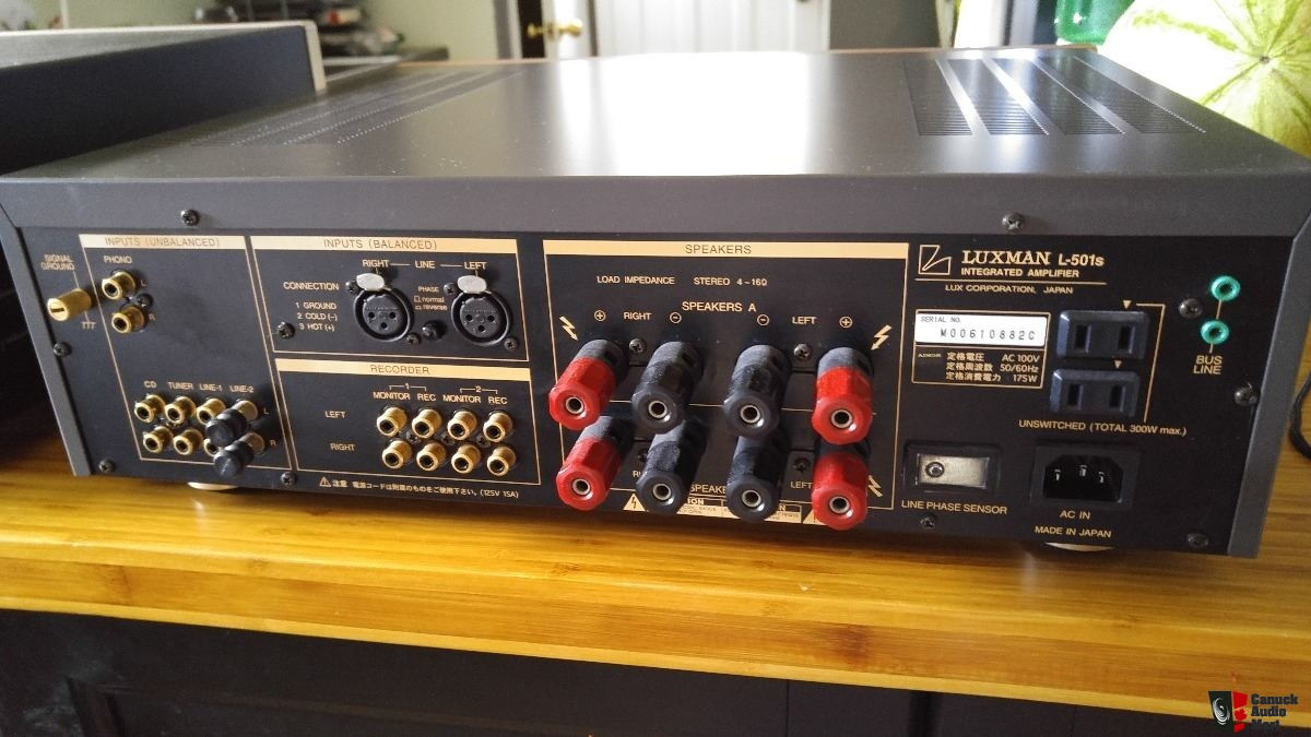 Luxman L-501S Integrated Amplifier Limited edition Photo #2549035