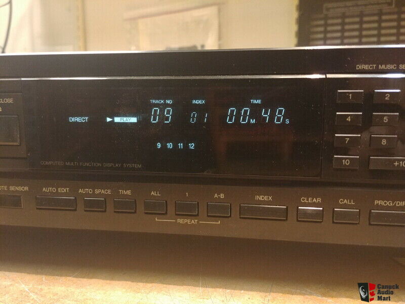 Classic vintage Denon DCD1400 CD player w/remote & OM Photo 2557922