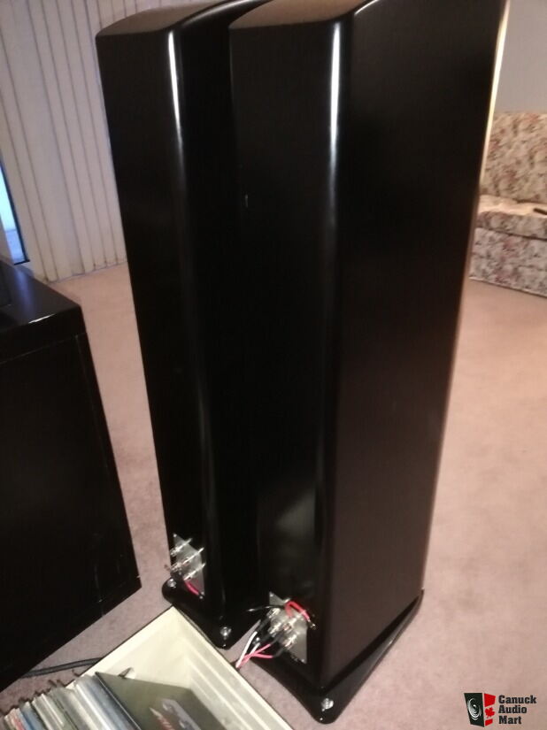 POLK LSiM705 FLOOR Stand Speakers Photo 2559382 Canuck Audio Mart