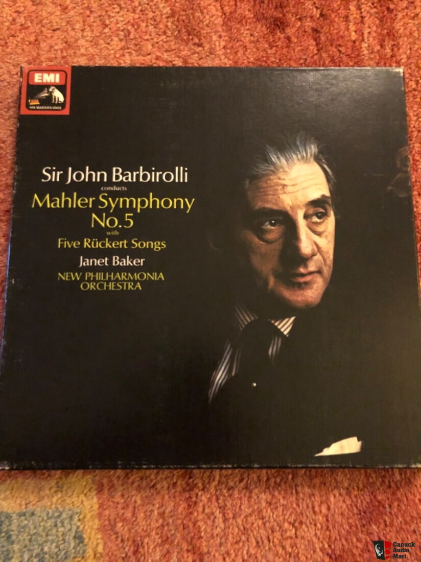 Mahler Symphony No. 5 / Barbirolli EMI For Sale - Canuck Audio Mart
