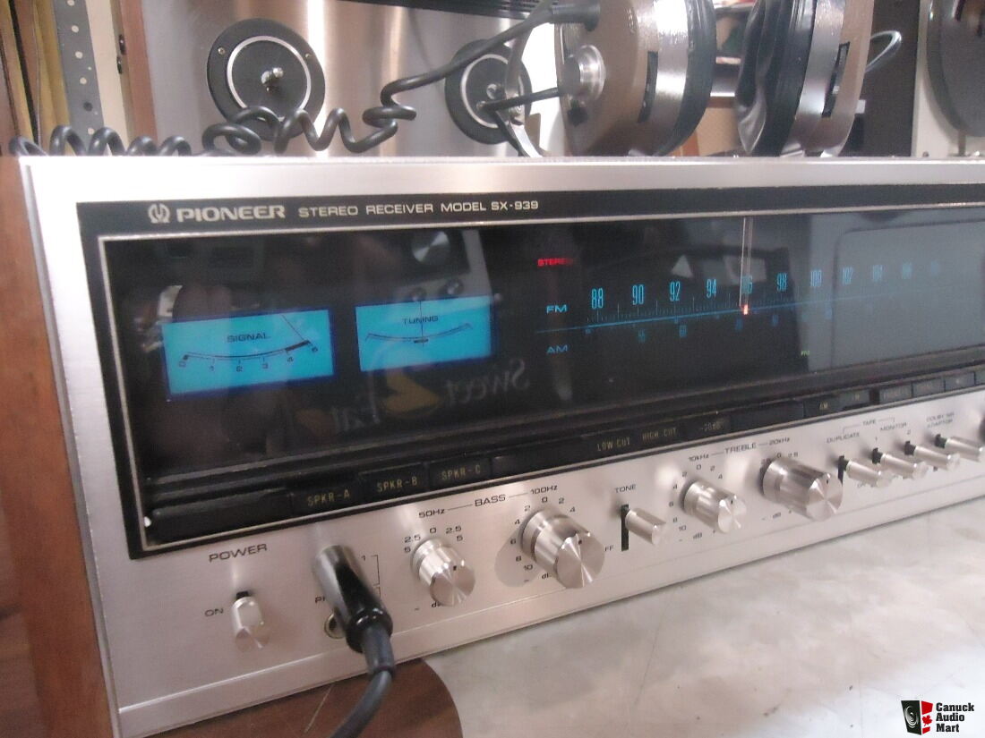 Vintage Pioneer Sx 939 Stereo Receiver Photo Canuck Audio Mart