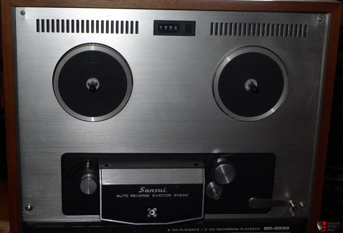 Sansui SD-3030 Stereo/Quadraphonic Auto-Reverse Reel to Reel Tape Deck  Photo #2564379 - US Audio Mart