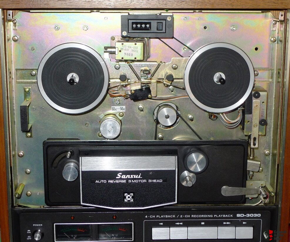 Sansui SD-3030 Stereo/Quadraphonic Auto-Reverse Reel to Reel Tape Deck  Photo #2564387 - Canuck Audio Mart
