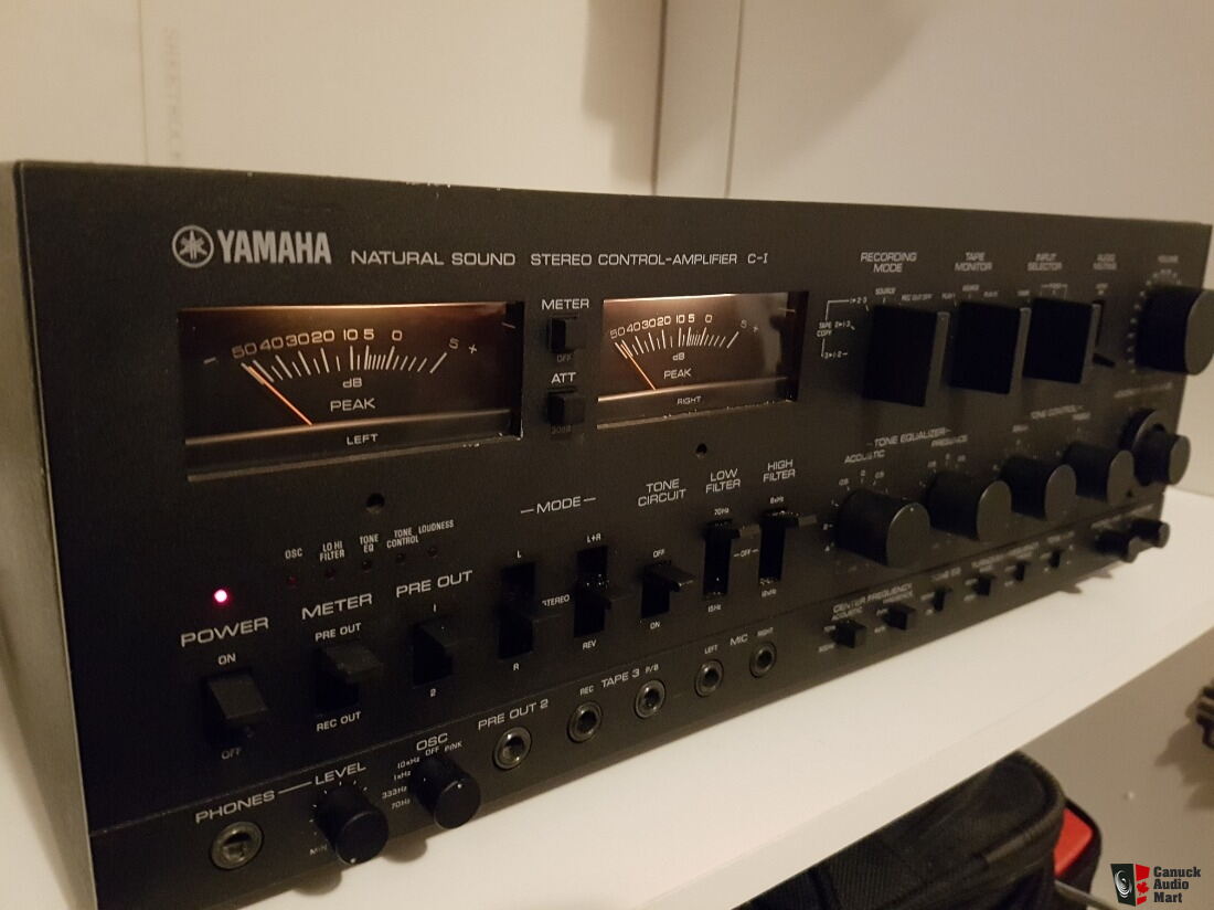 Yamaha C-1 Stereo Control Amplifier Preamp Photo #2565379 - Canuck ...