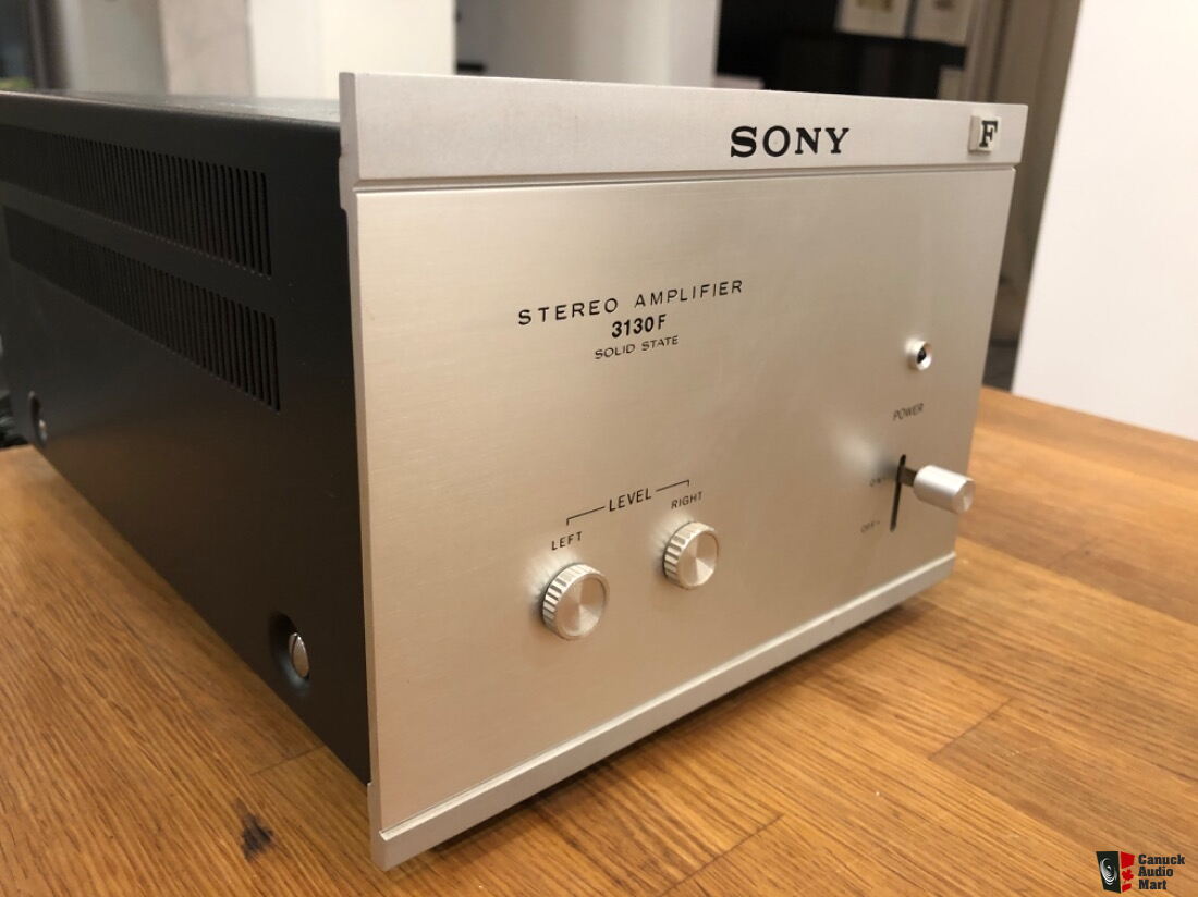 SONY TA-3130F FET POWER Amplifier,,perfect working non smoking