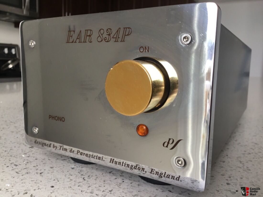 Ear 834p Deluxe Mmmc Tube Phono Preamp Photo 2578457 Us Audio Mart