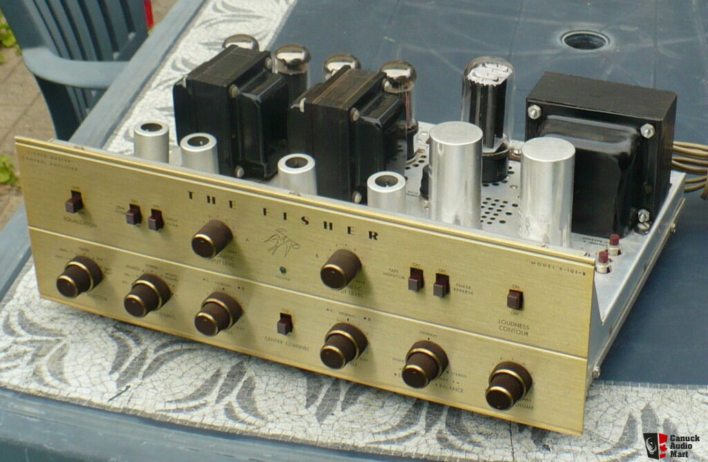 FISHER X101B 7591 INTEGRATED TUBE AMPLIFIER Photo 257861 Canuck