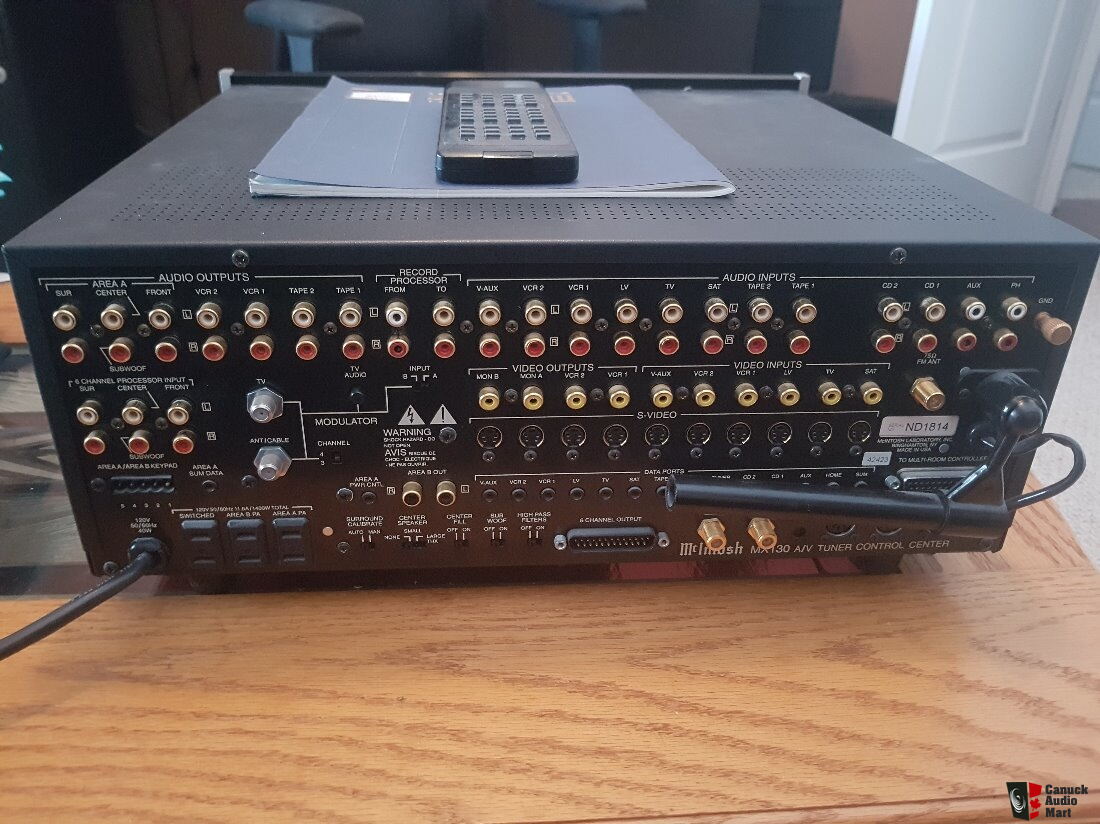 McIntosh MX130 Preamp/Processor Photo 2581778 Canuck Audio Mart