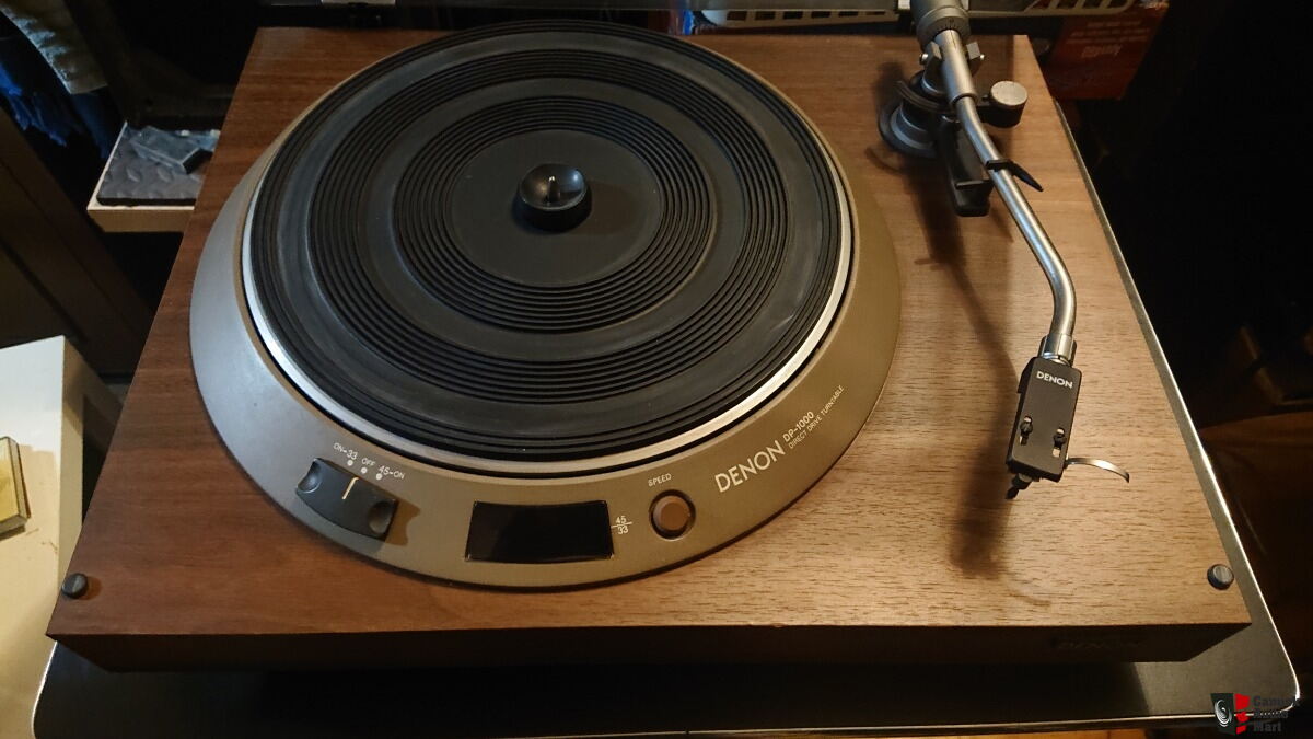 Denon Dp 1700w Dp 1000 Direct Drive Turntable System For Sale Uk Audio Mart