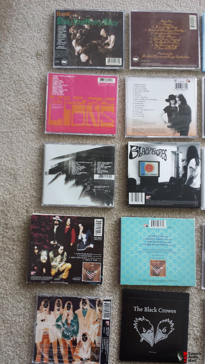 The Black Crowes CD Collection Albums Singles Bootlegs Photo #2588539 ...