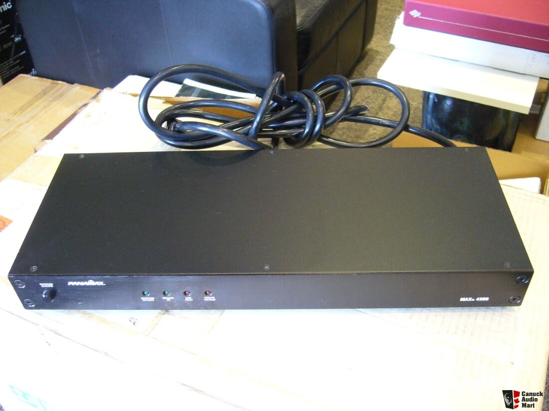 Panamax Max 4300 Line Conditioner Photo 2588567 Canuck Audio Mart