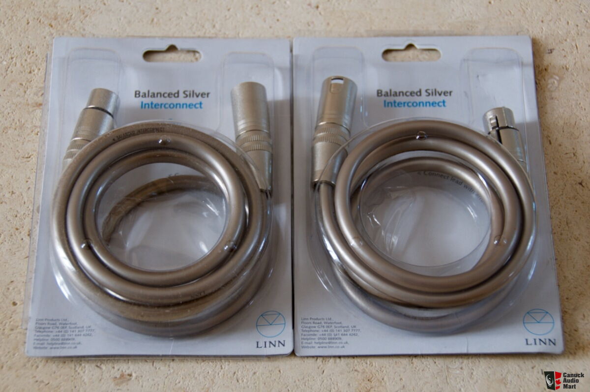 Linn Silver Balanced XLR Interconnect 1.2m Pair Photo #2592095