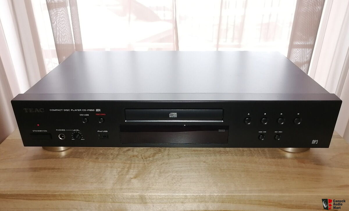 TEAC CD Player | CD-P650 - MINT Condition For Sale - Canuck Audio Mart