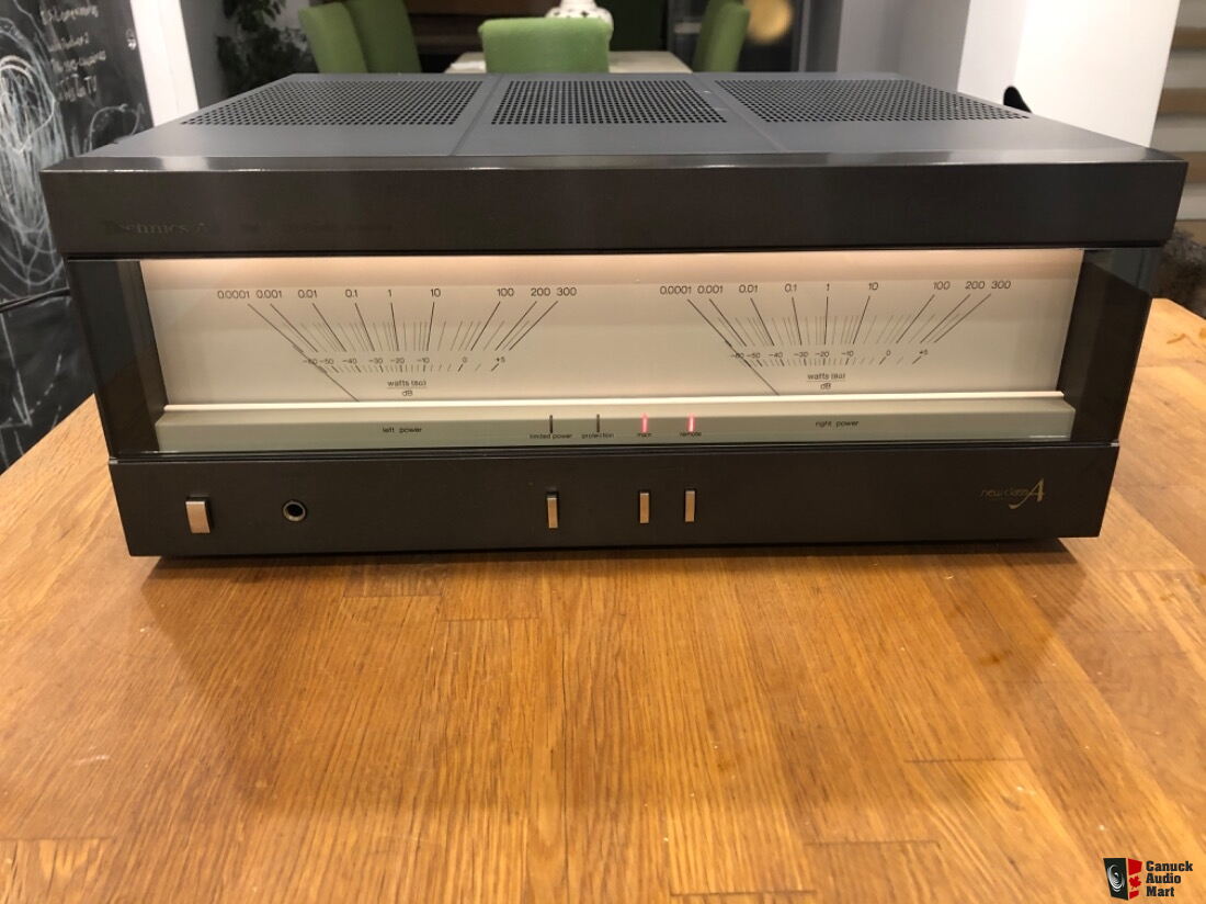 Technics Se A New Class A Amplifier Very Nice Non Smoking House Free Canada Shipping Photo