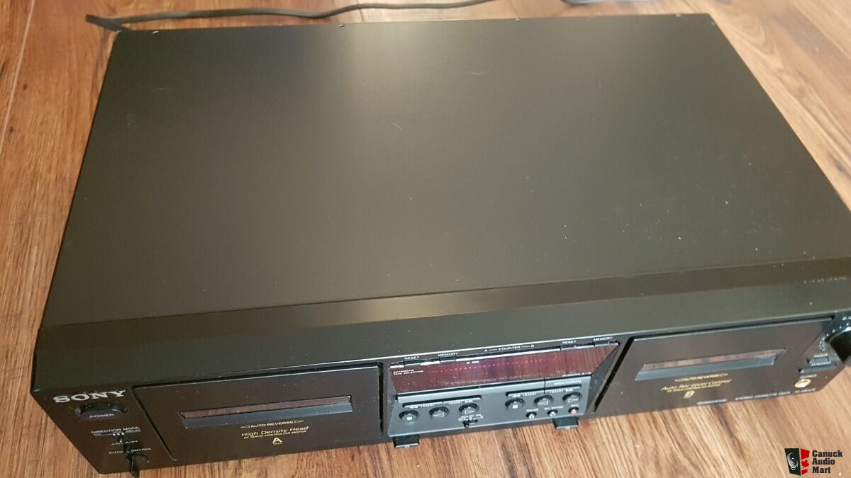 Sony TCWE475 Dual Cassette Tape Player/Recorder Photo 2598451 UK