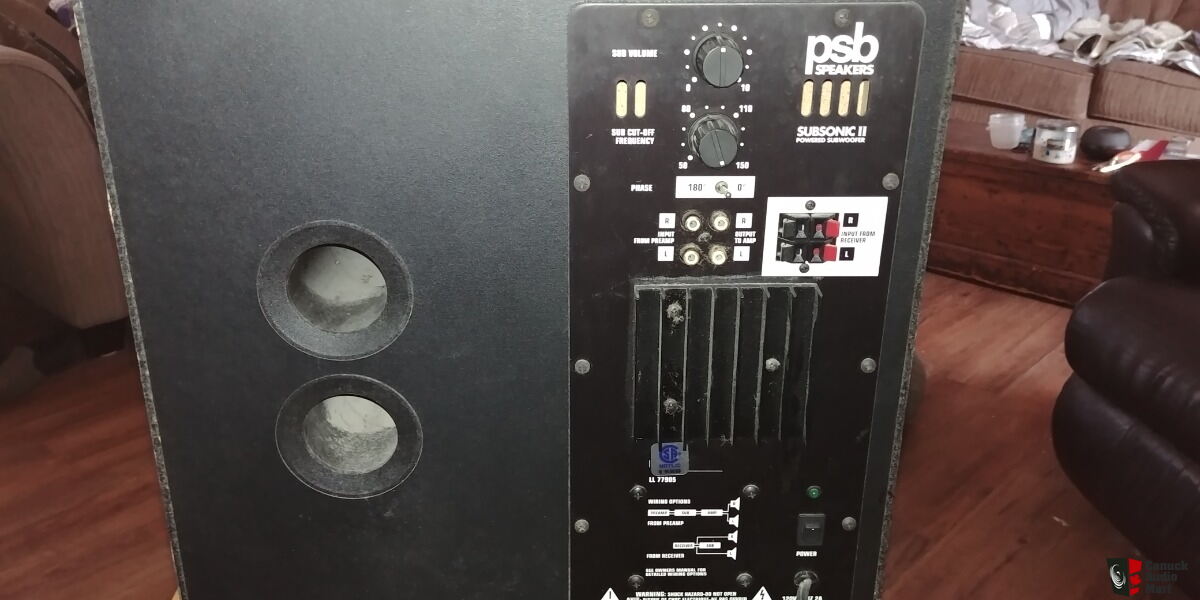 Psb subsonic ii powered subwoofer Photo #2605432 - UK Audio Mart
