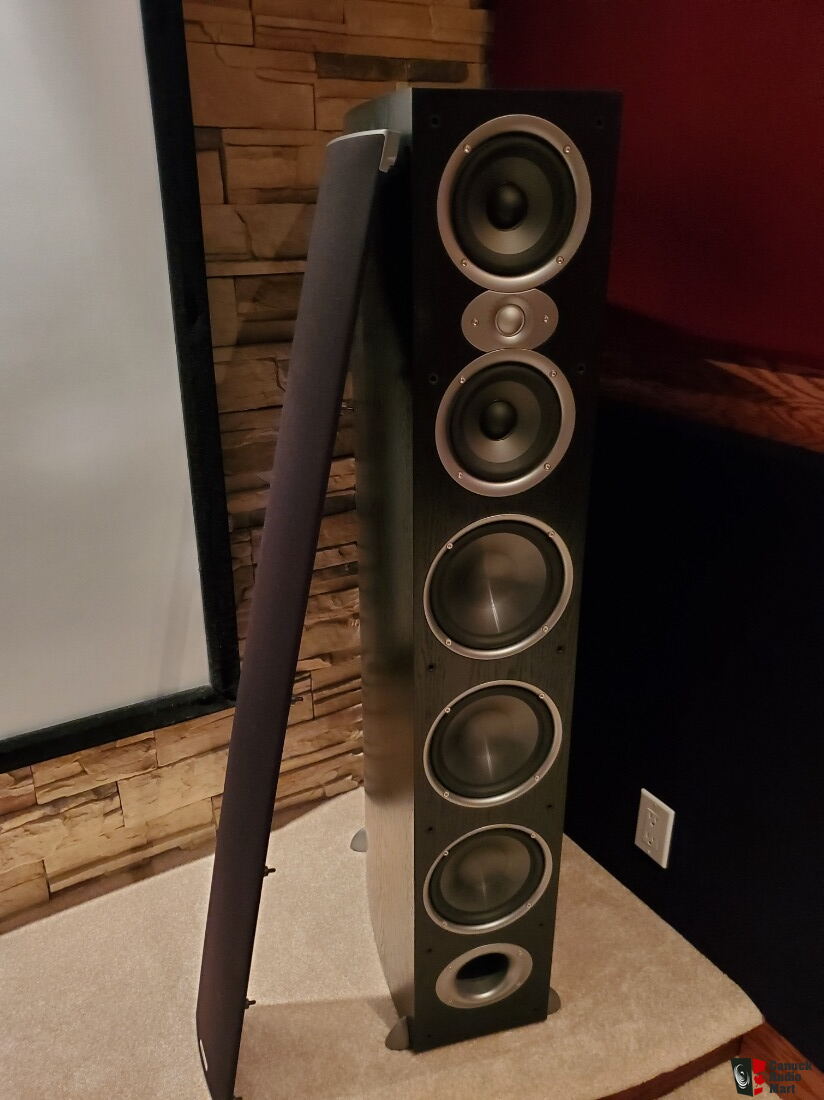 Polk Audio RTiA9 Tower Speakers Pair Black For Sale Canuck